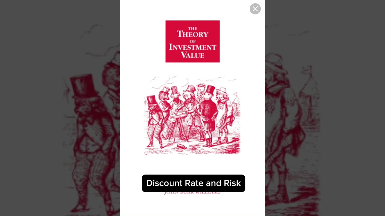 The Theory of Investment Value - Investment book Summaries