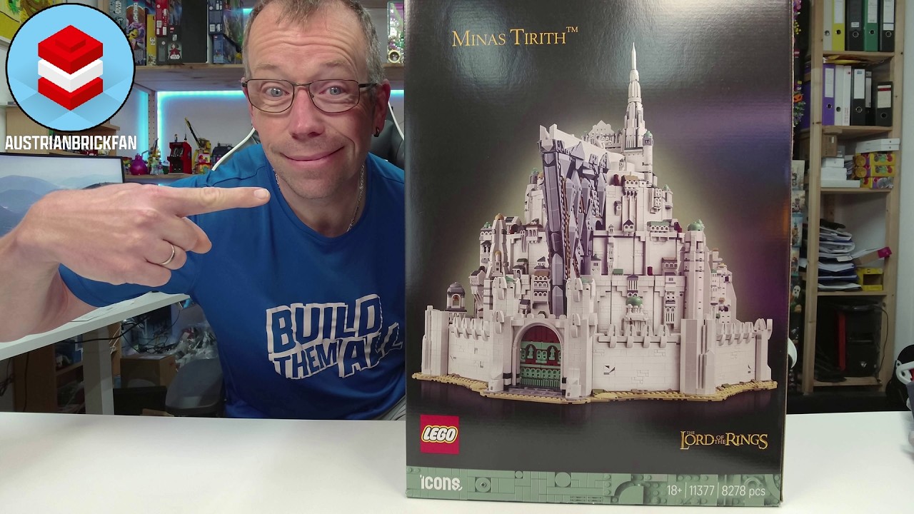 Największy zestaw LEGO Władca Pierścieni w historii oficjalnie ujawniony &ndash; LEGO Icons 11377 Minas...