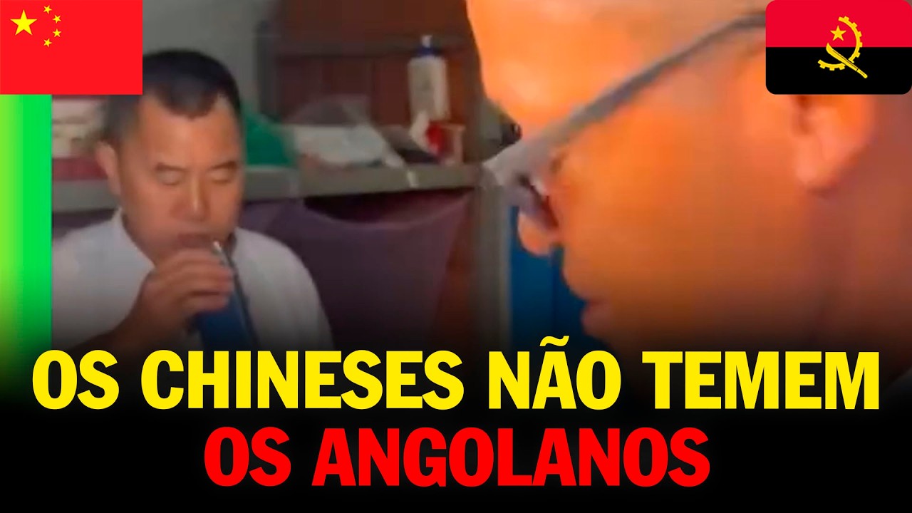CHINESES TRATAM ANGOLANOS EM PIORES CONDIÇÕES E A JUSTIÇA SÓ VÉ