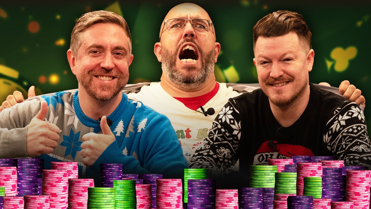 CRAZY High Stakes Christmas Cash Game ($10/25/50+) With Andrew Neeme & MeDrBatman! $800 Straddles?!