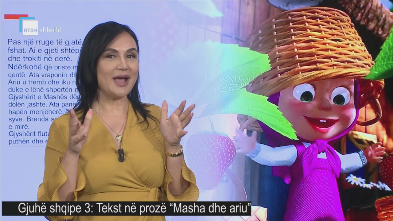 Gjuhë shqipe 3 - Tekst në prozë “Masha dhe ariu”
