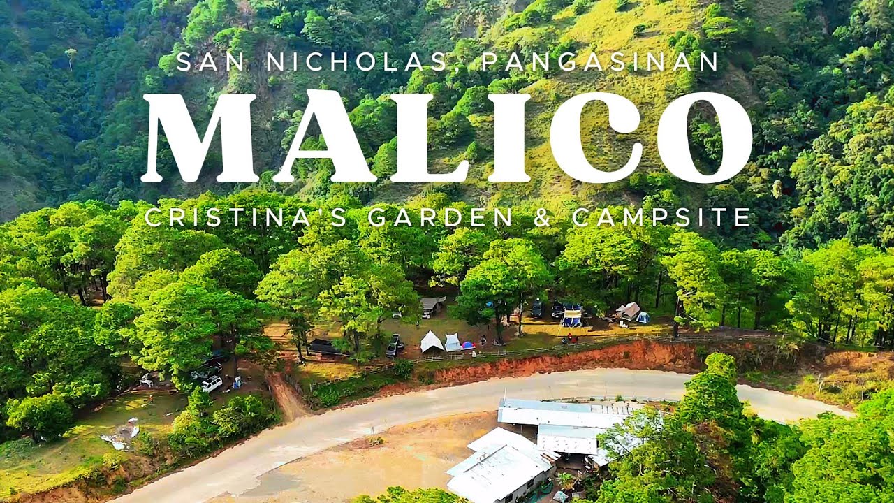 Chill Mountain Camping at Cristina's Campsite | Malico San Nicolas Pangasinan | DJI Mini 4 Pro