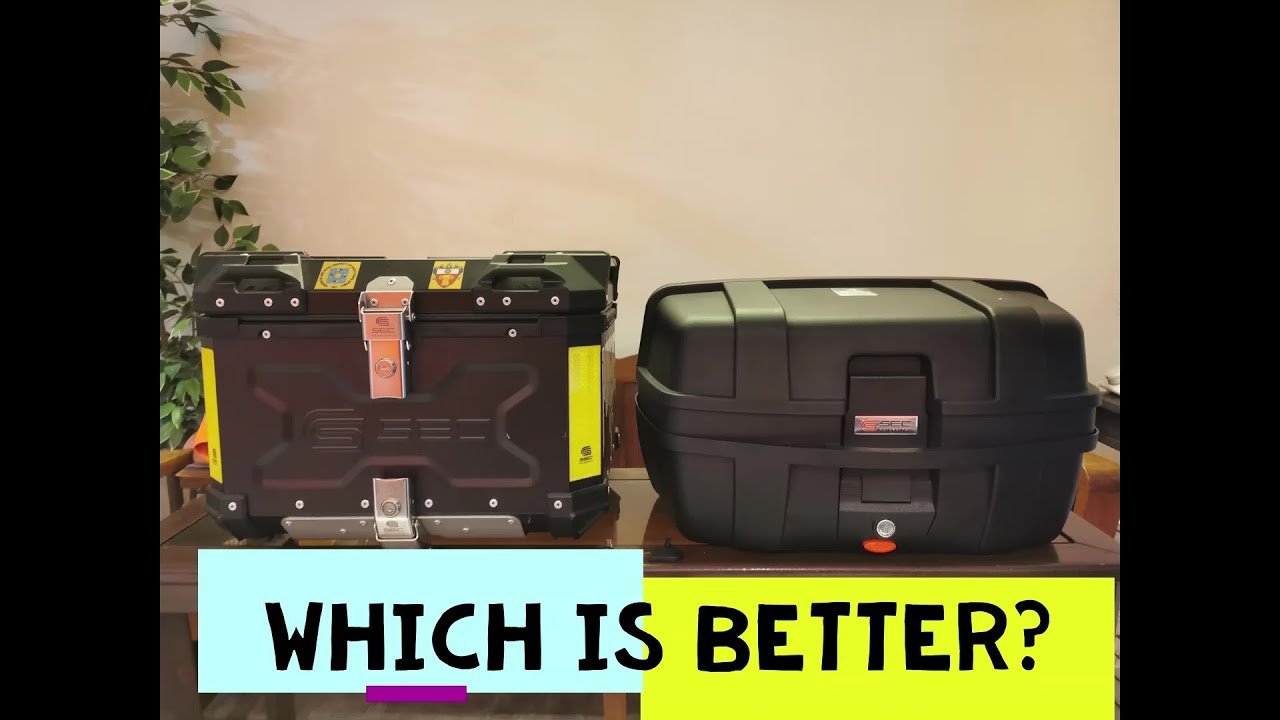 Top Box Alloy vs Plastic