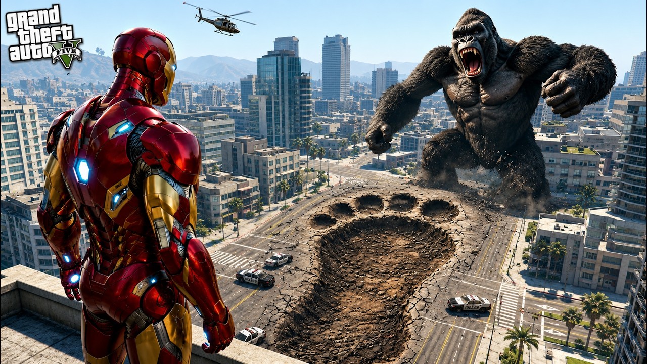 GTA 5 : Franklin Found A Giant Mysterious Footprint !