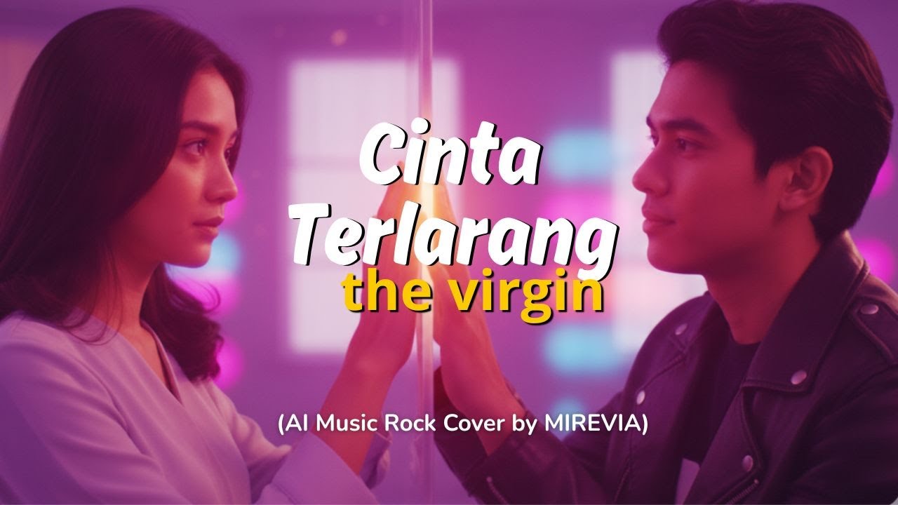 Cinta Terlarang - The Virgin |  Mirevia Rock Style Version (Cover Music AI)
