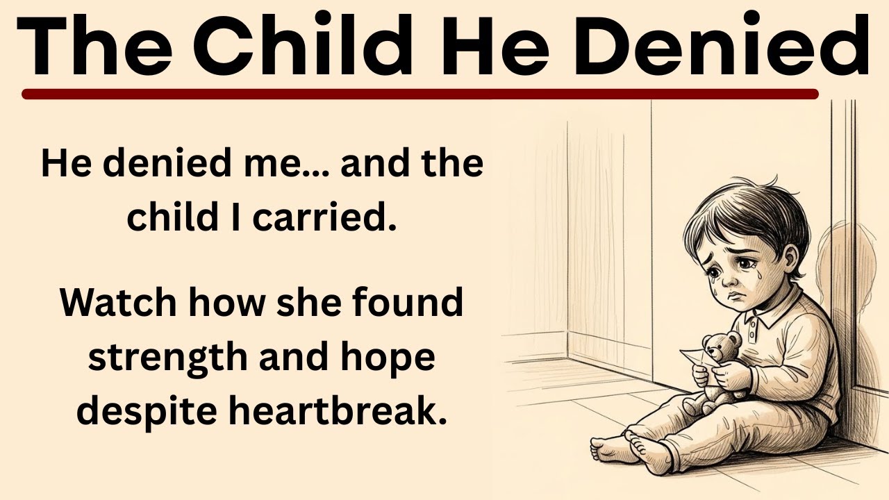 The Child He Denied || Heartbreak and Healing || Improve Your English Fluency || Graded Reader