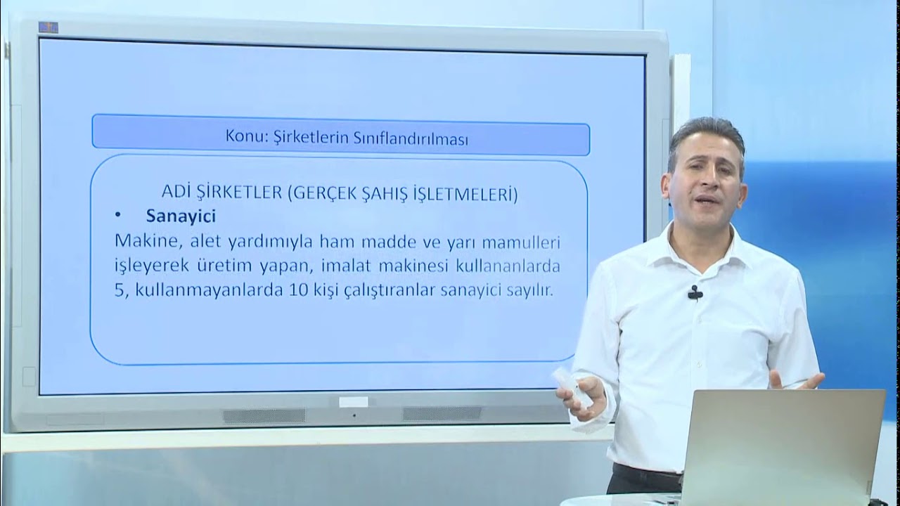 Şirketlerin Sınıflandırılması