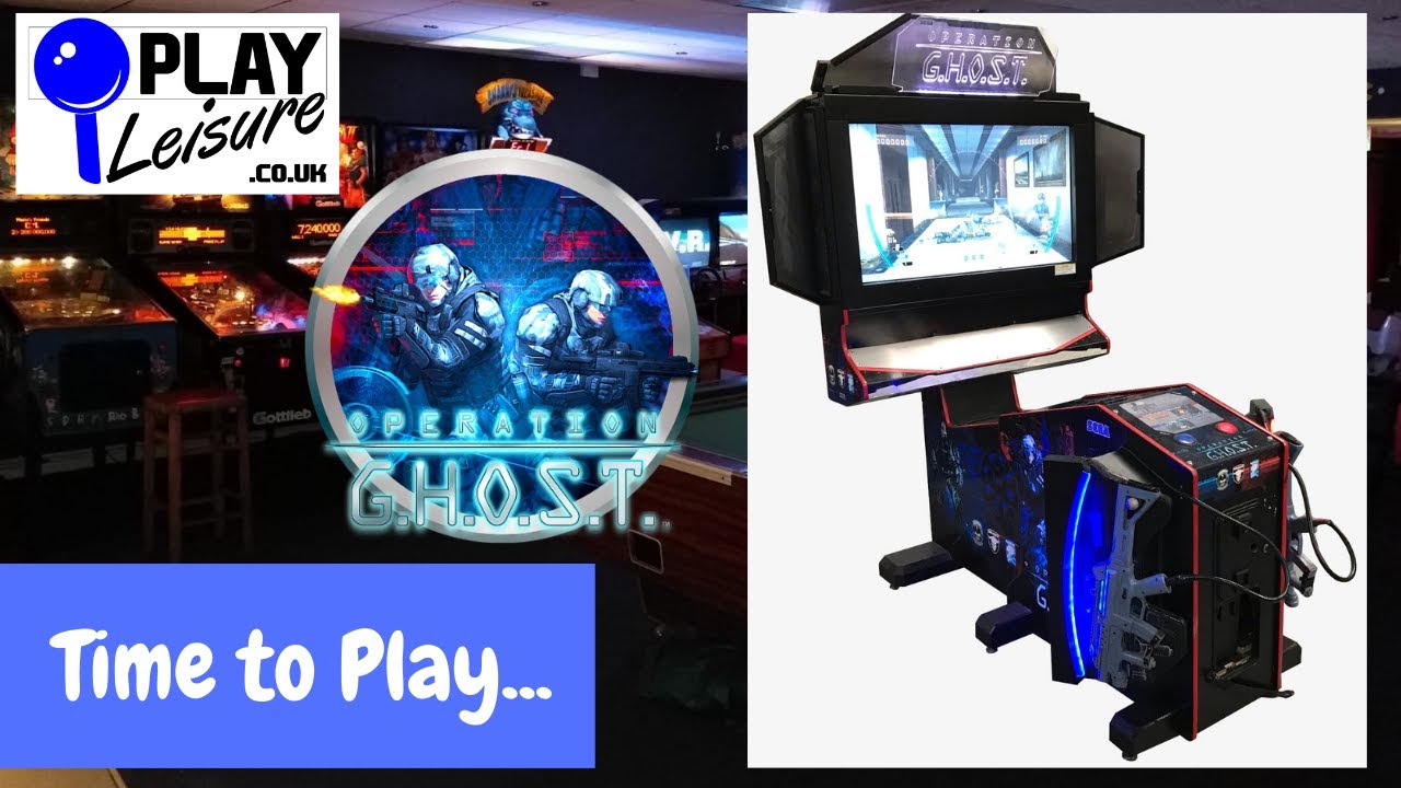 Mike takes on the challenge of Sega's Operation GHOST Arcade Machine and Completes it!