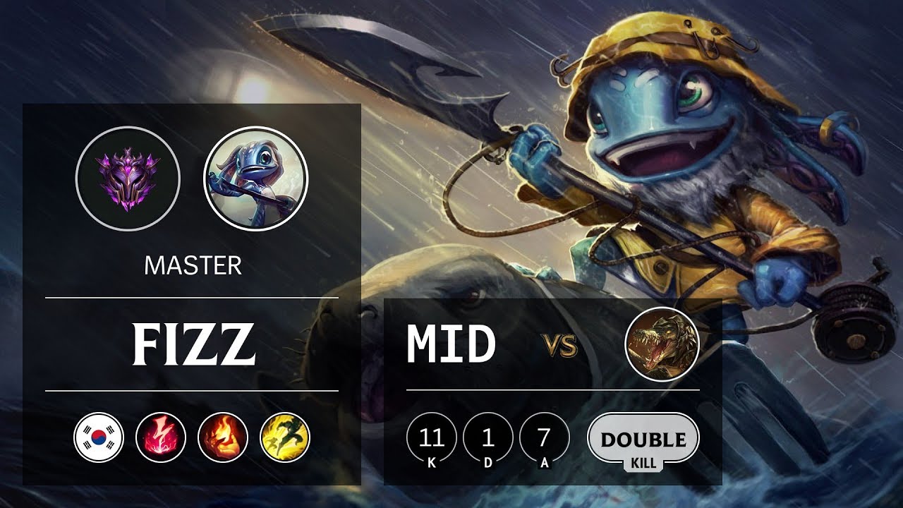 Fizz Mid vs Renekton - KR Master Patch 9.13