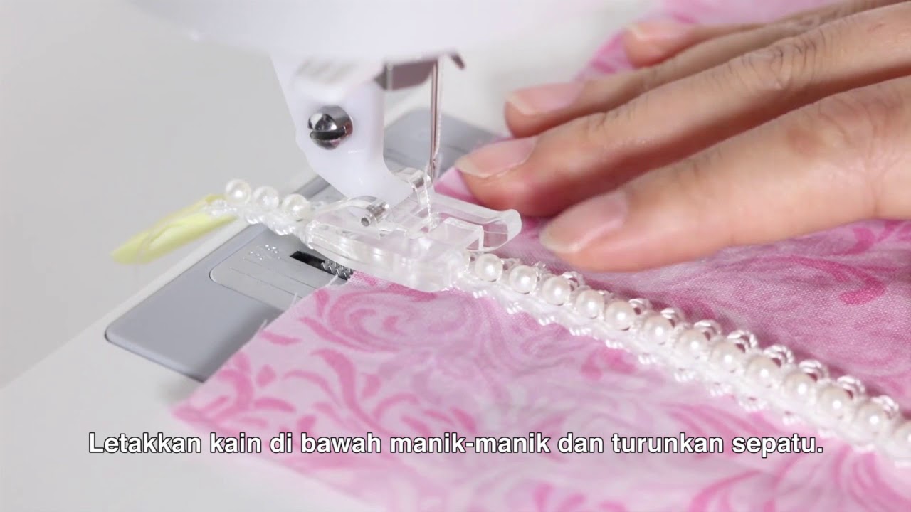 SINGER® Pearls & Sequins Foot Tutorial