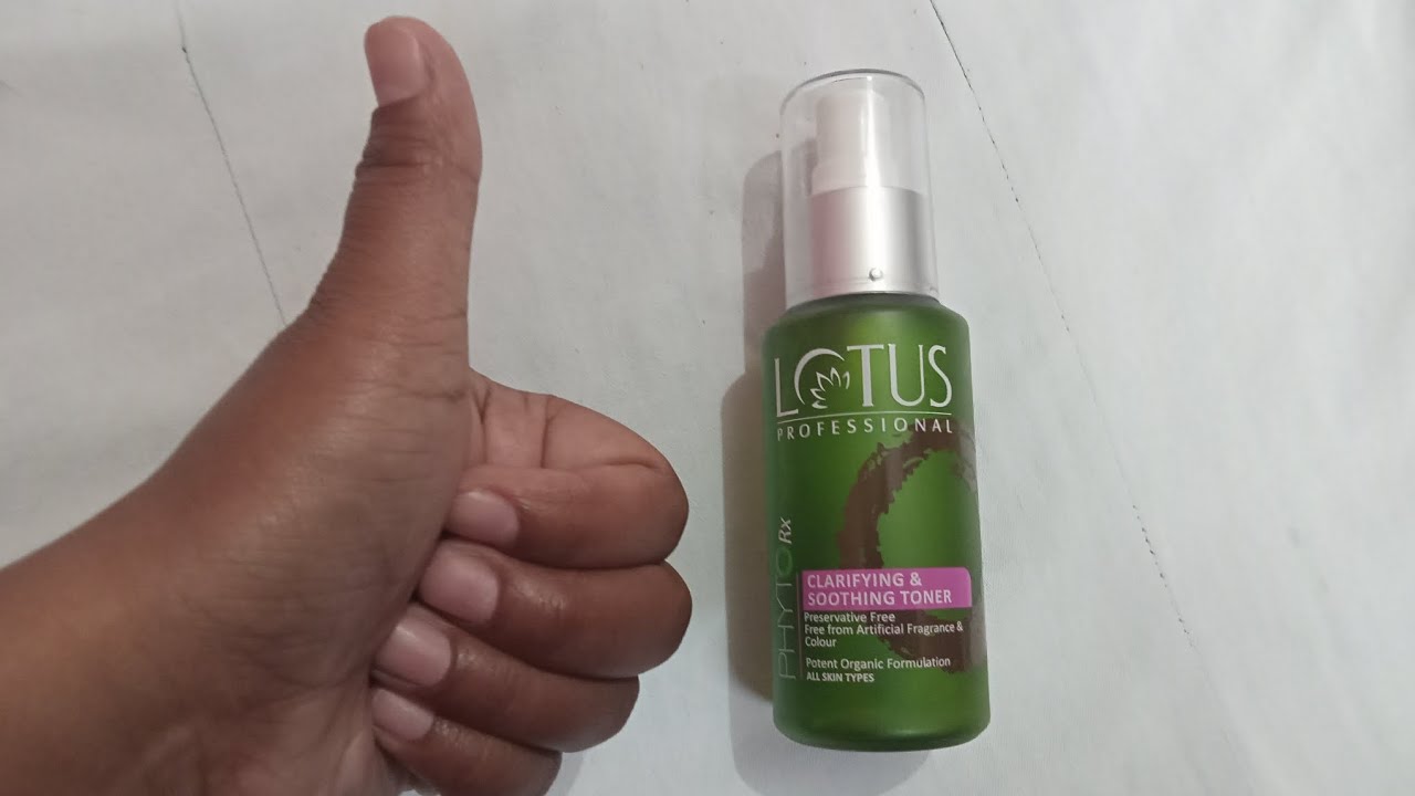 Product Review :- Lotus Professional Clarifying and Soothing Toner