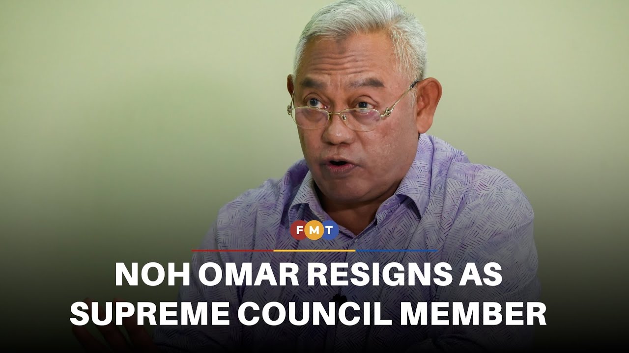 Noh Omar resigns as Bersatu Supreme Council member