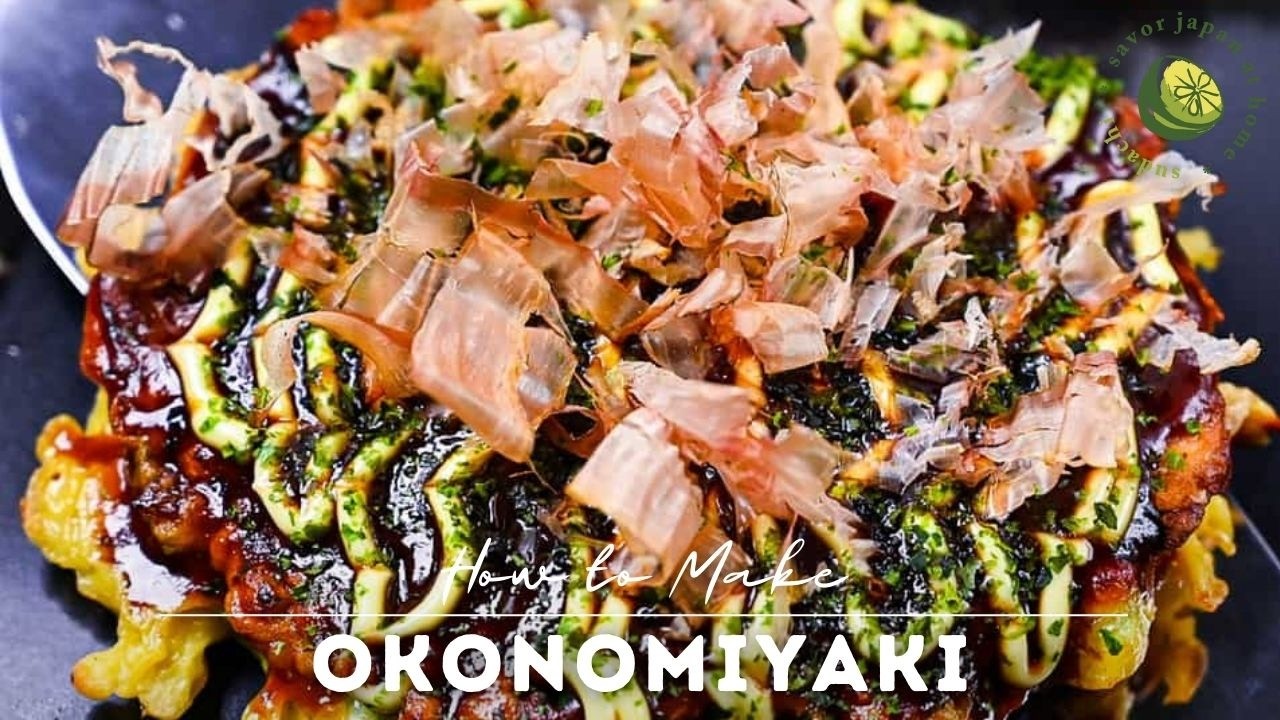 How to Make Authentic Osaka Okonomiyaki | Japanese Savory Pancake