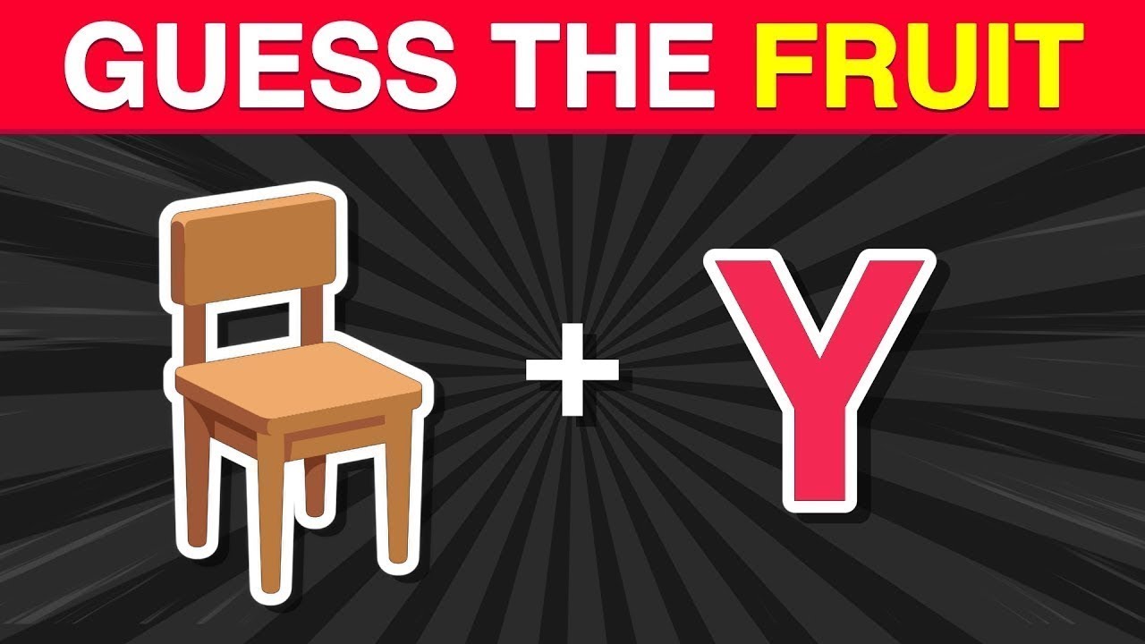 Can You Guess The FRUIT 🍎🍉🍌by emojis