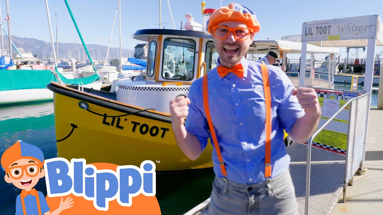 Blippi Explores A Boat - Blippi Loves Planet Earth | Educational Videos for Kids