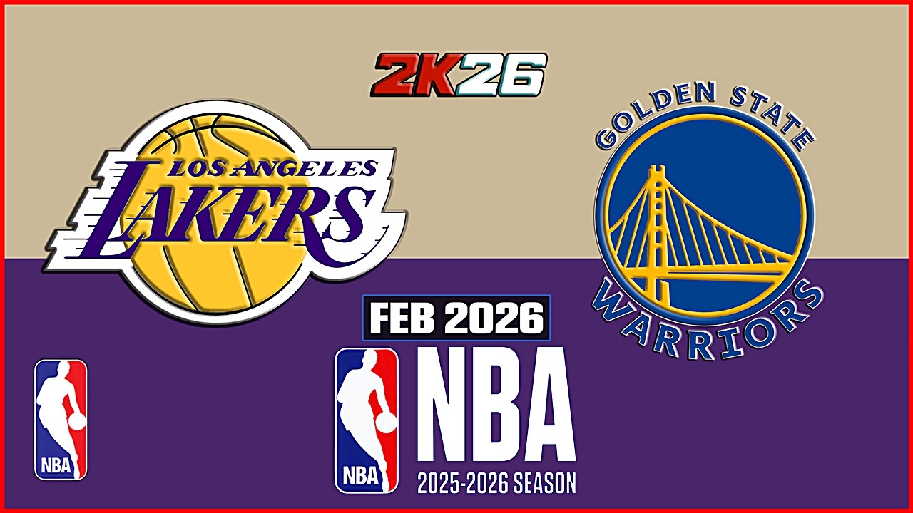 LAKERS  vs  WARRIORS  | NBA 4TH QUARTER Highlights | warriors vs lakers | NBA 2K26 |
