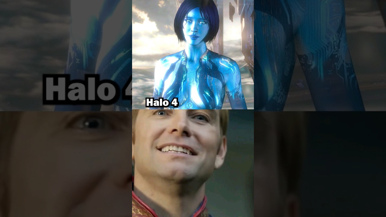 Рейтинг дизайнов Кортаны из Halo #halo #gaming #shorts