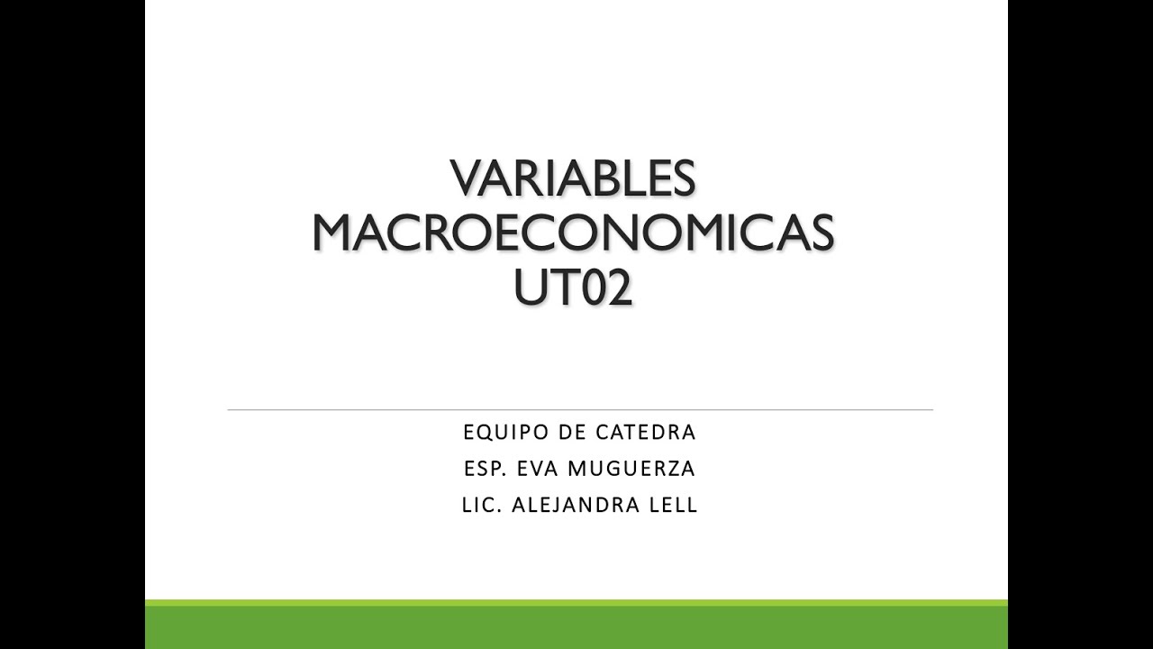 Variables Macro #2