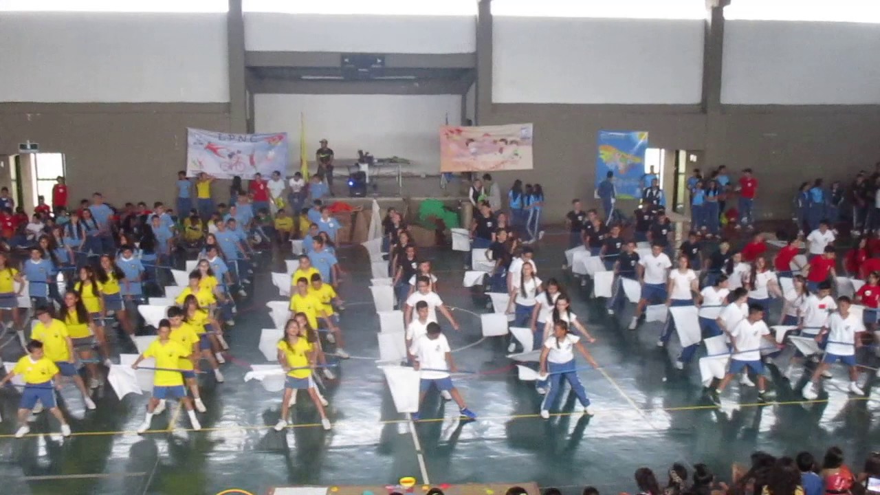 COREOGRAFÍA con Banderas (Movimientos Sincronizados)