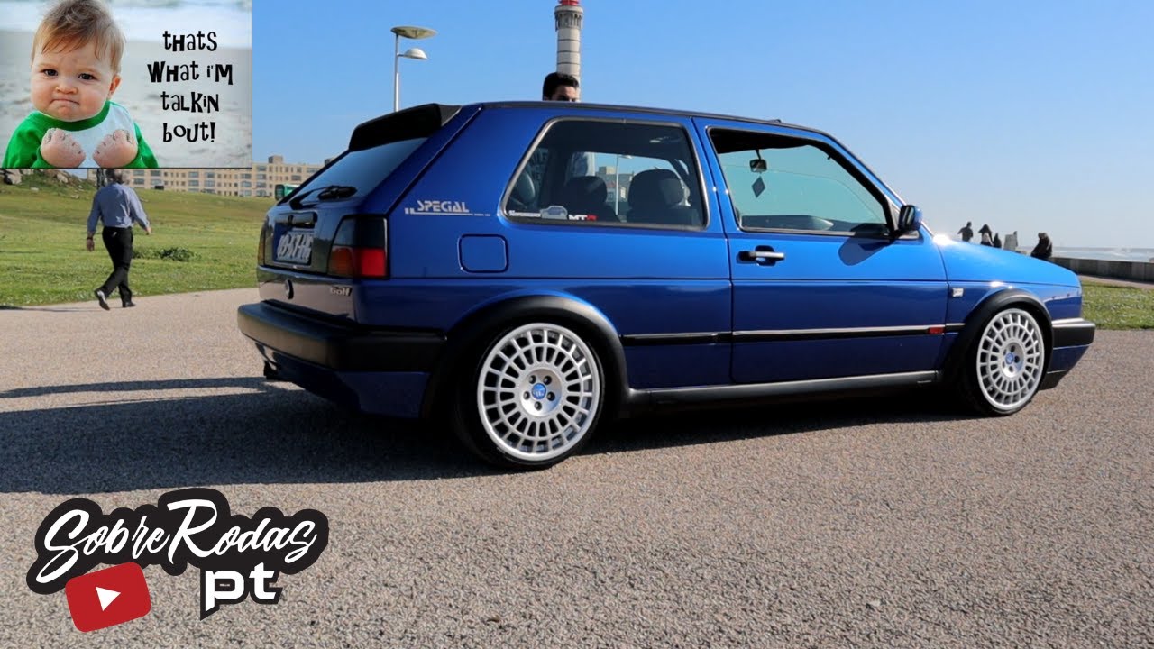 The best Golf mk2 daily car  jantes Lancia Delta Integrale