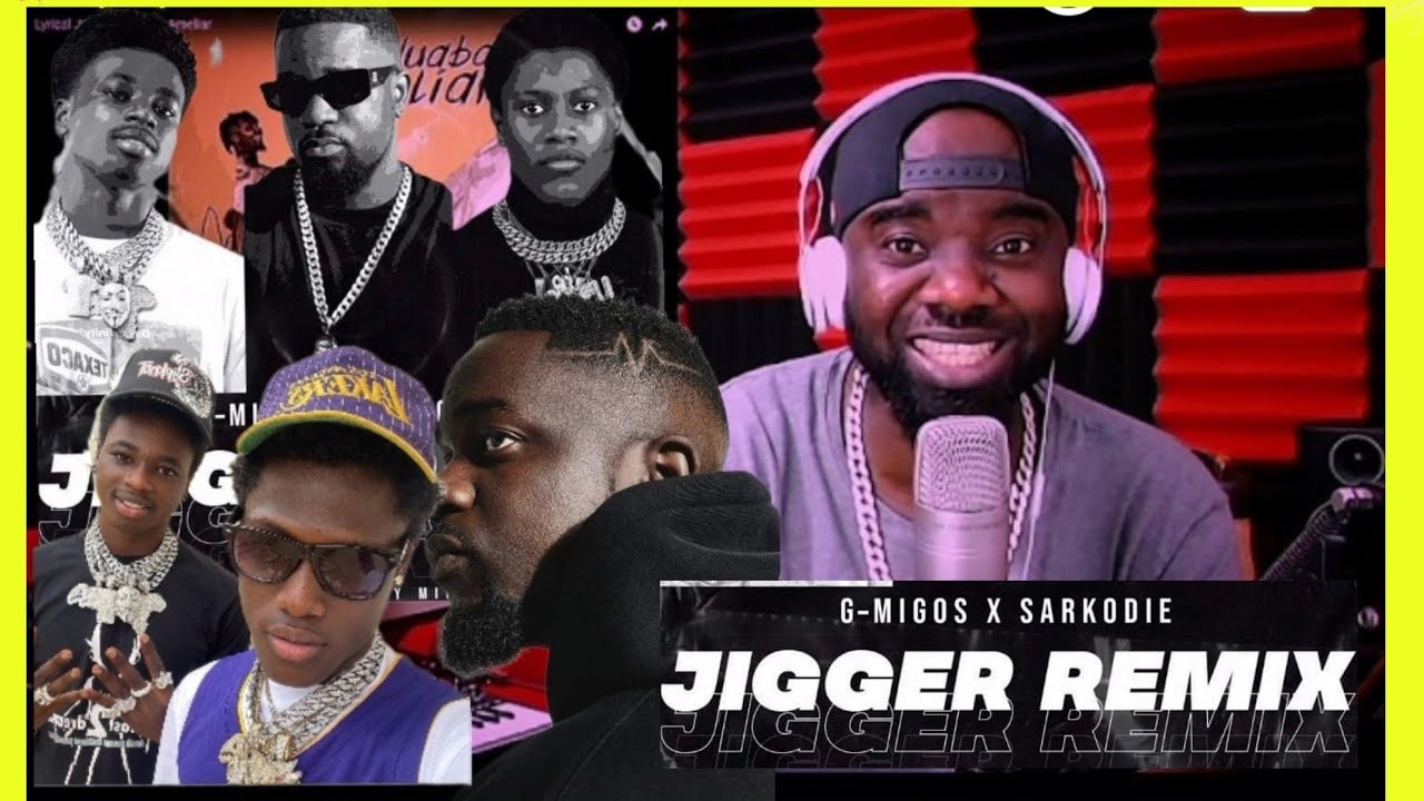 Nigeria 🇳🇬Reacts to G-Migos - JIGGER REMIX ft SARKODIE (official Audio)