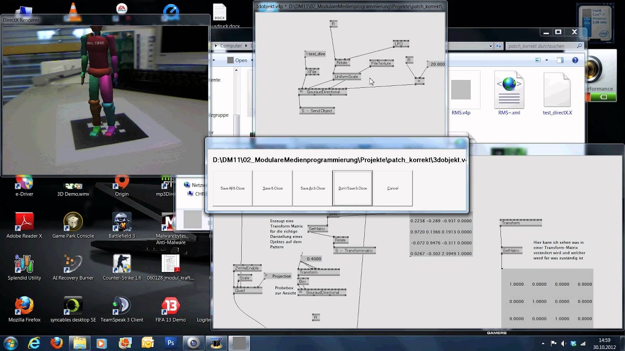 Augmented Reality VVVV