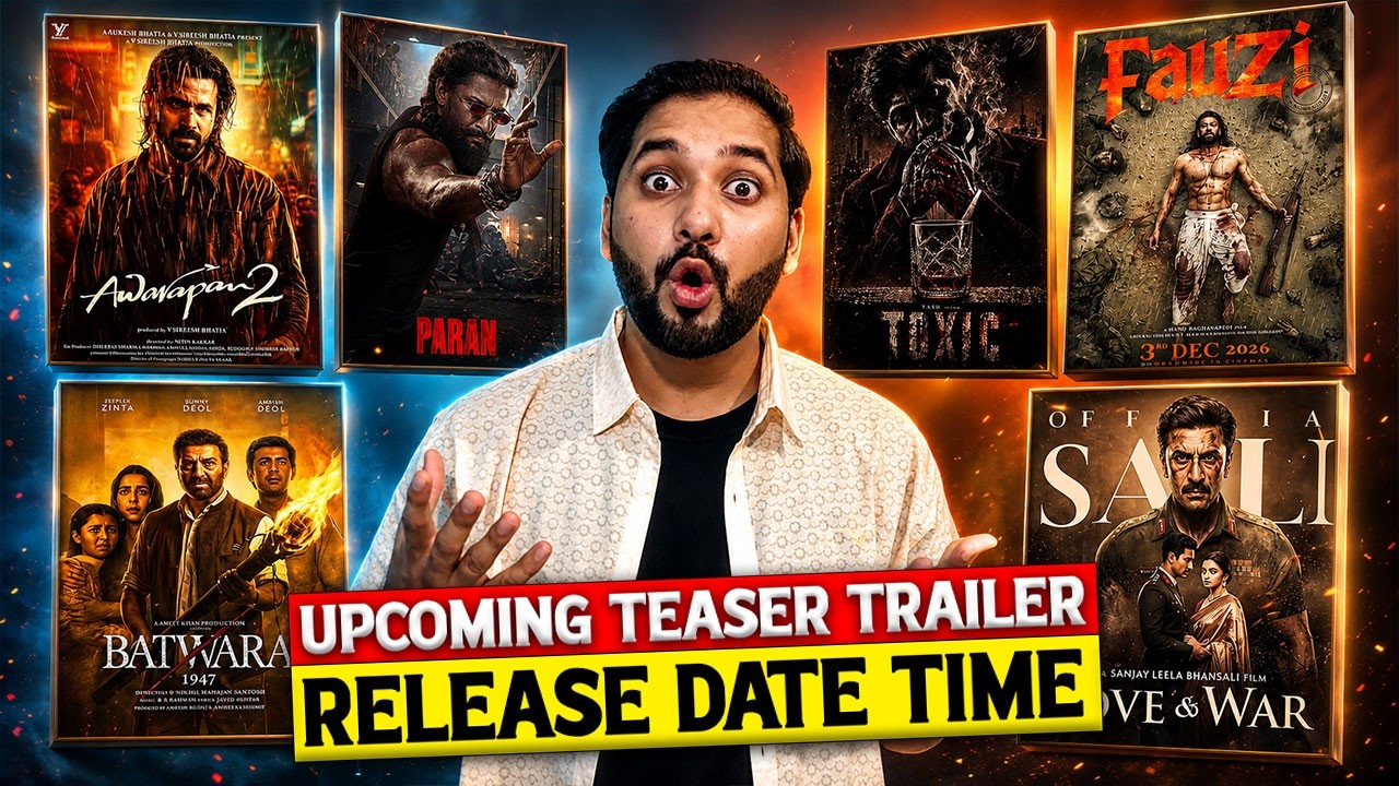The Paradise Teaser & Awarapan 2 Trailer Release TIME | Toxic Trailer Fauji Teaser, Upcoming Content
