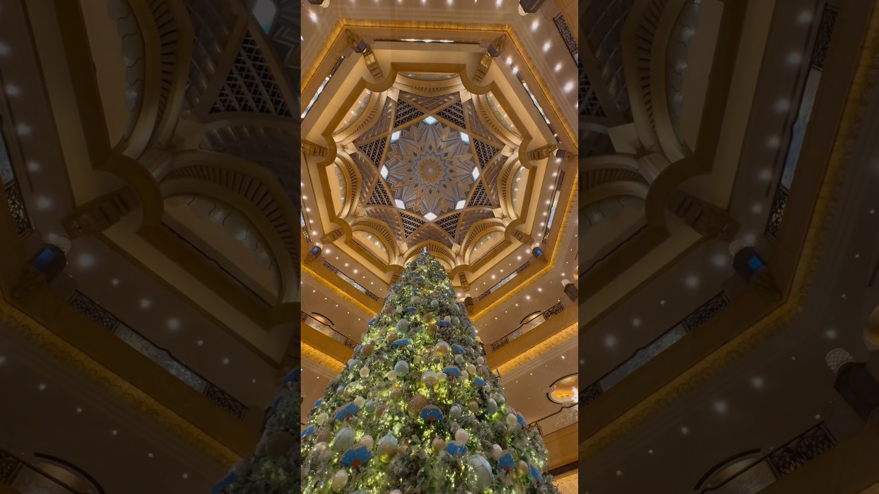 Luxurious Emirates Palace Mandarin Oriental hotel, Abu Dhabi