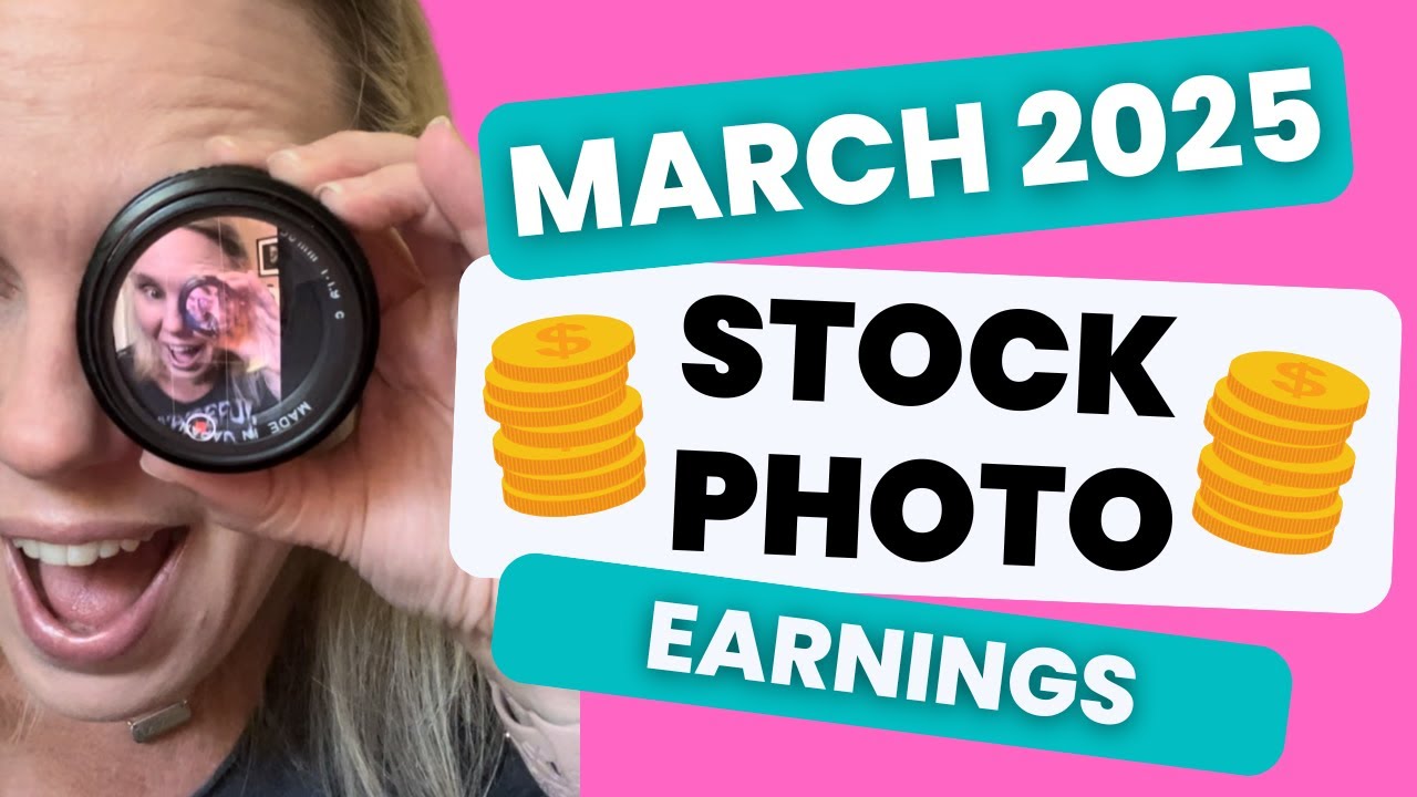 My Microstock Earnings Analysis for March 2025