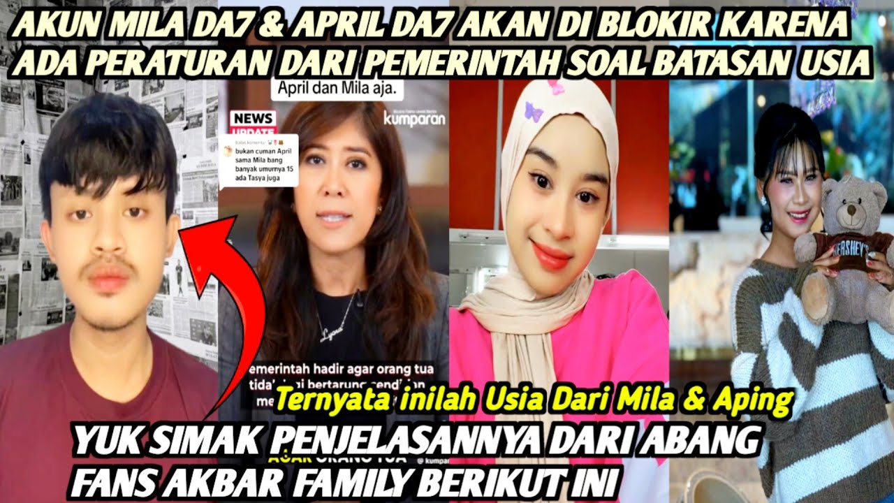 HEBOH‼️AKUN MILA & APING SIAP - SIAP AKAN DI BLOKIR⁉️BEGINILAH PENJELASANNYA DARI FANS AKBAR FAMILY🔥