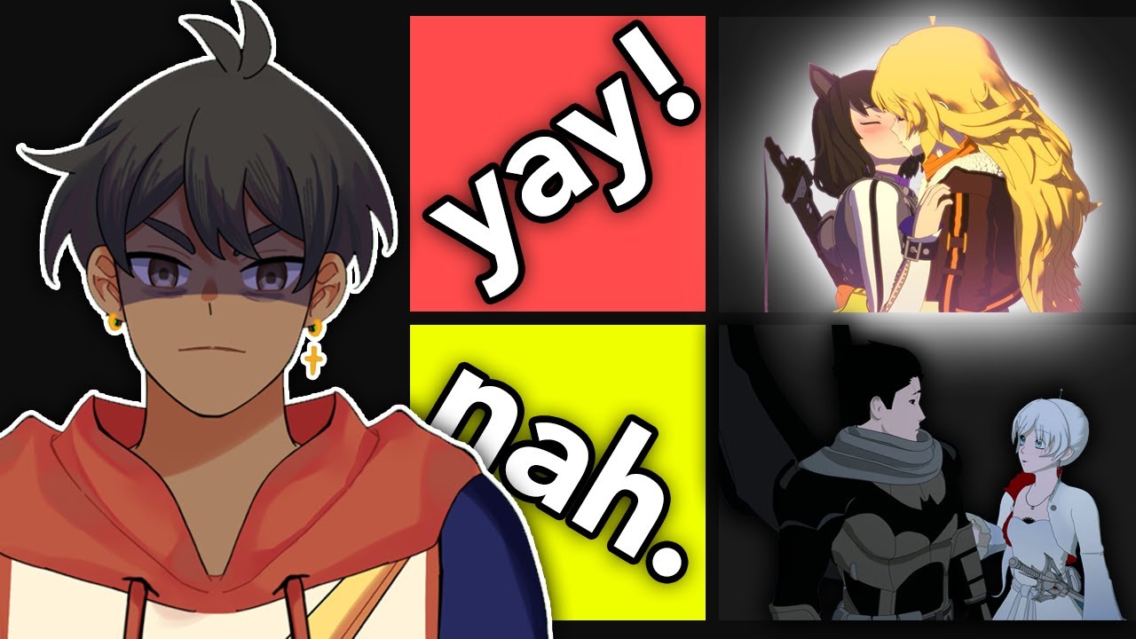 RANKING RWBY SHIPS OH GOD WHAT HAVE I DONE