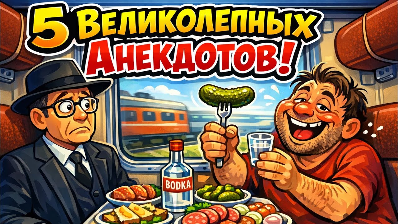 5 Великолепных Анекдотов!