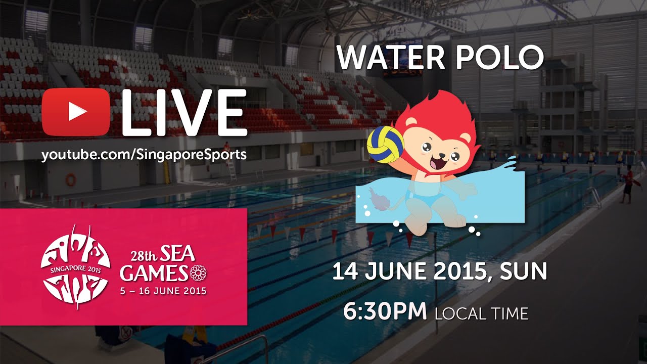 Waterpolo Men Thailand vs Indonesia | 28th SEA Games Singapore 2015