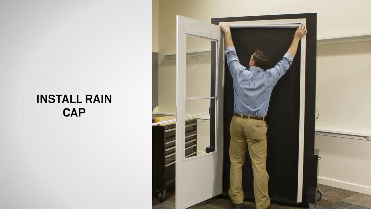 Installing Storm Doors with the 2-Hour Easy Installation System | Andersen Windows