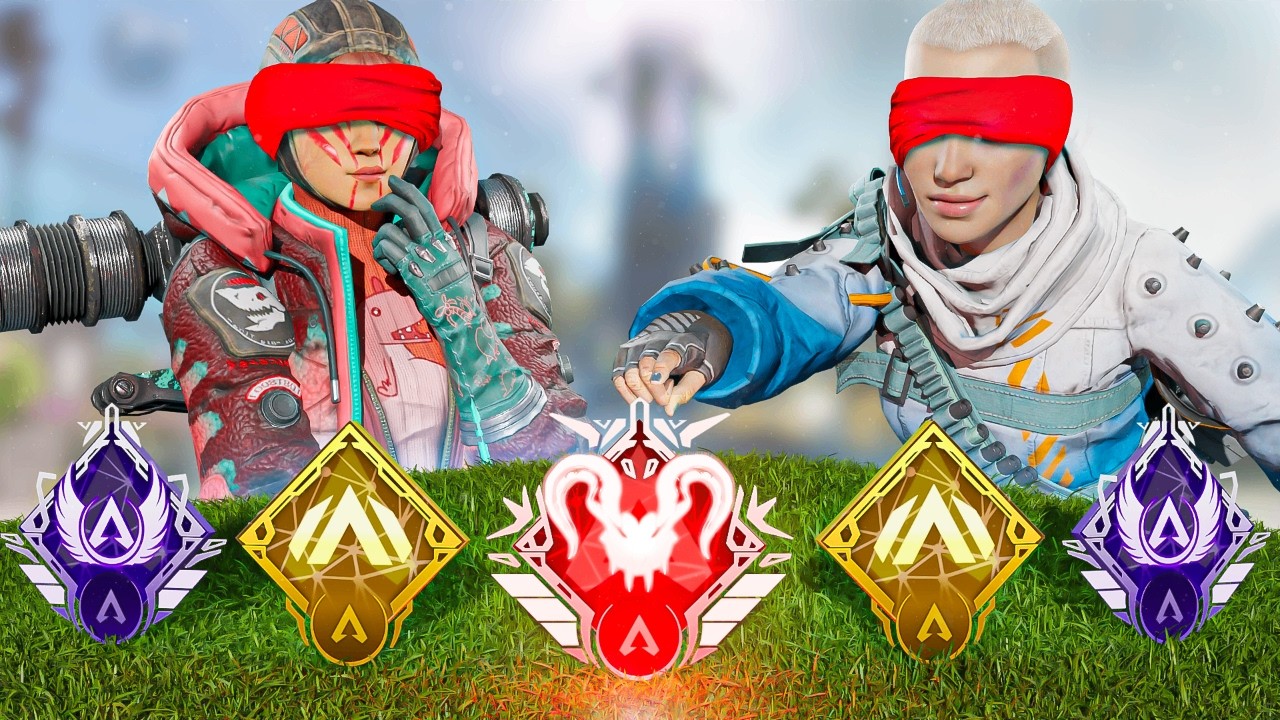 #1 Apex Predator vs Pro ALGS Coach... BUT they BLINDLY CHOOSE their teammates