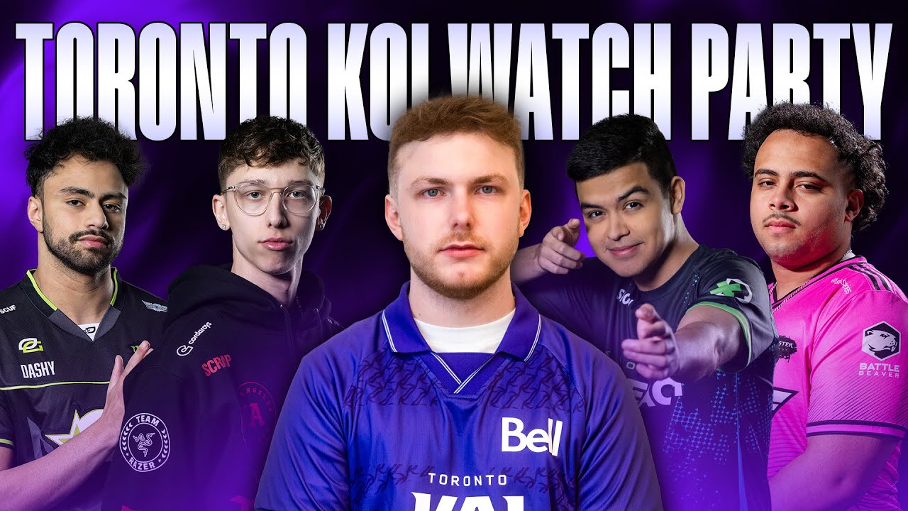 🟣OFFICIAL TORONTO KOI CDL WATCH PARTY🟣OPTIC VS THIEVES🟣WEEK 4 QUALIFIERS🟣