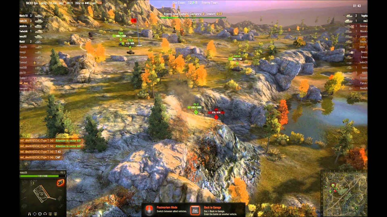 WoT - Gameplay - today the Idiot Team! World of Tanks