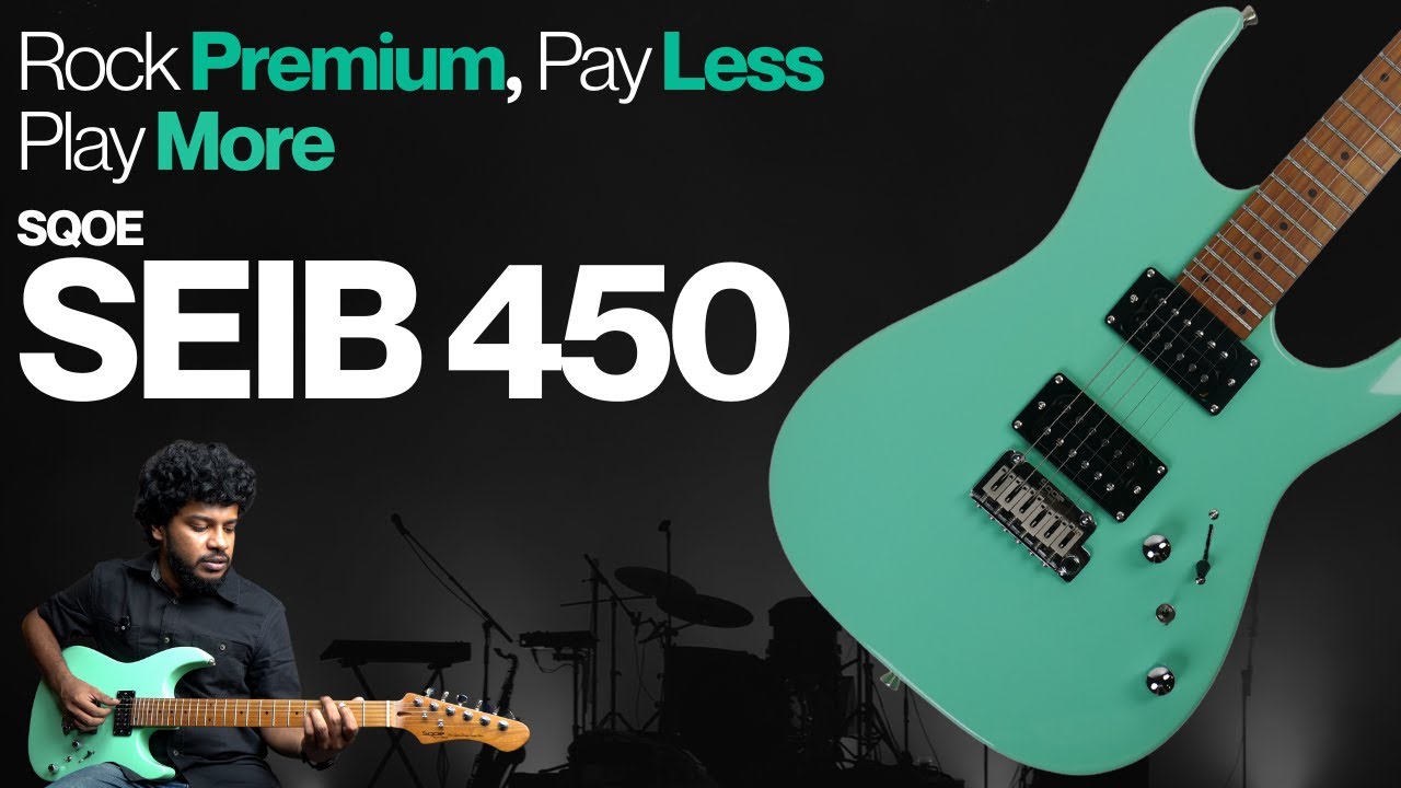 THE BEST ELECTRIC GUITAR ON A BUDGET? | SQOE SEIB 450 |