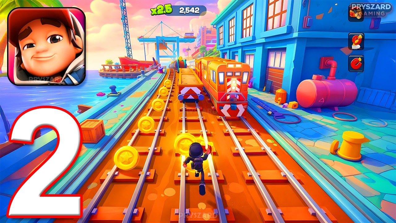Subway Surfers City - Gameplay Walkthrough Part 2 - Docks Unlocked, Tricky Unlocked (iOS, Android)