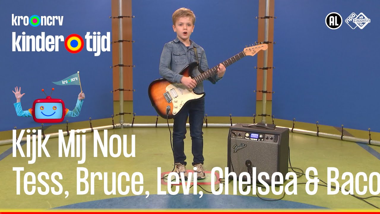 👀 Tess, Bruce, Levi, Chelsea & Baco | Kijk mij nou (Kindertijd KRO-NCRV)