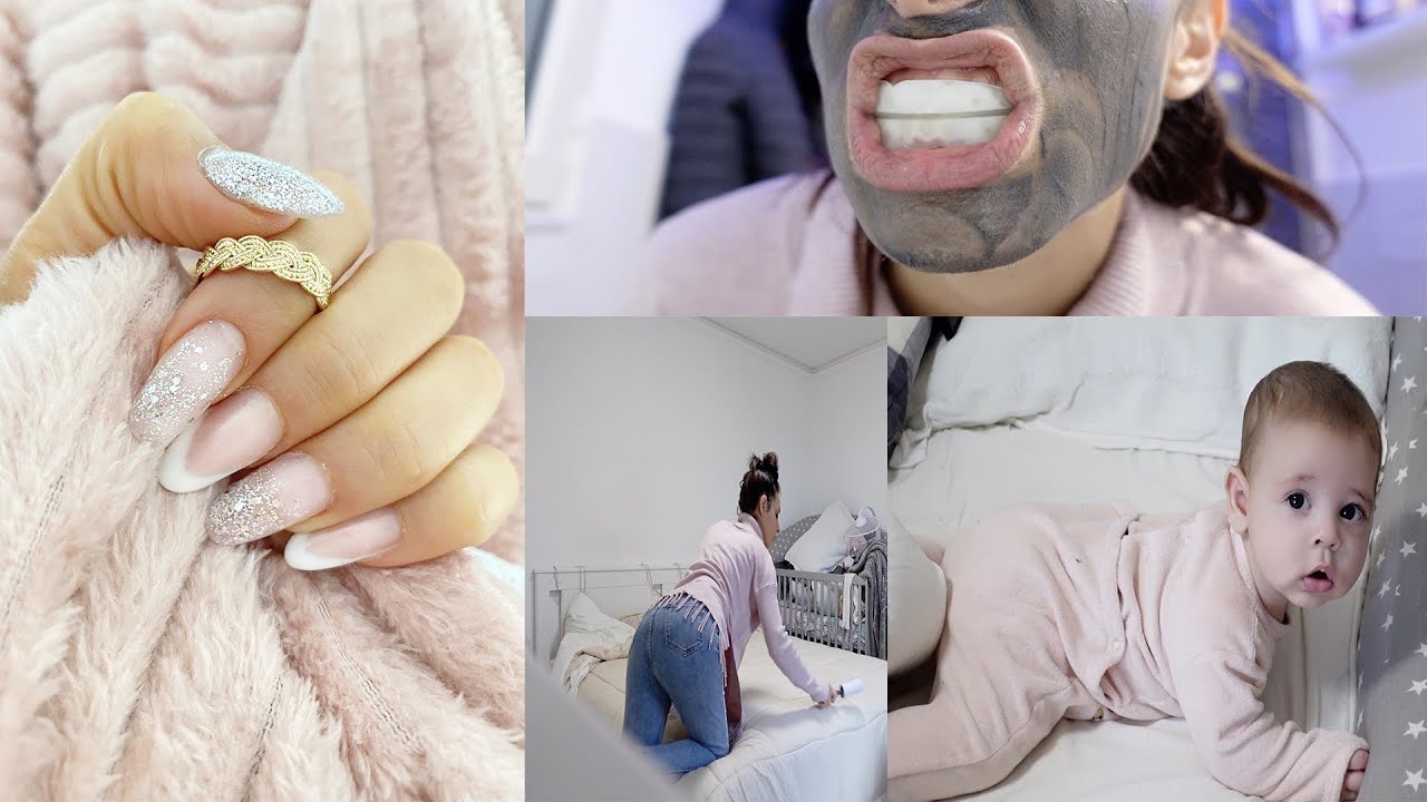 💅🏻 le mie unghie per l anno nuovo 💅🏻 e mi rimetto a nuovo anche io 😂😍 VLOG