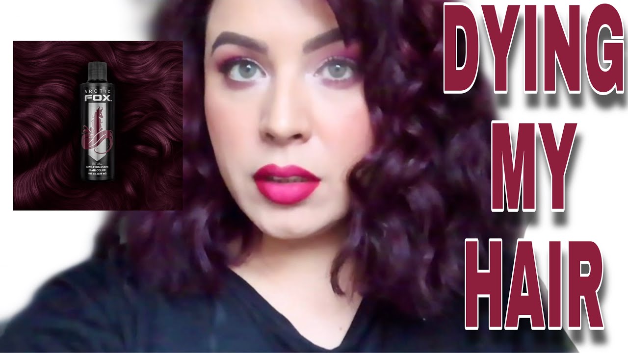 Dying My Hair Again! Mixing Arctic Fox Poison and Purple Rain | Vlogmas  Day 11-13