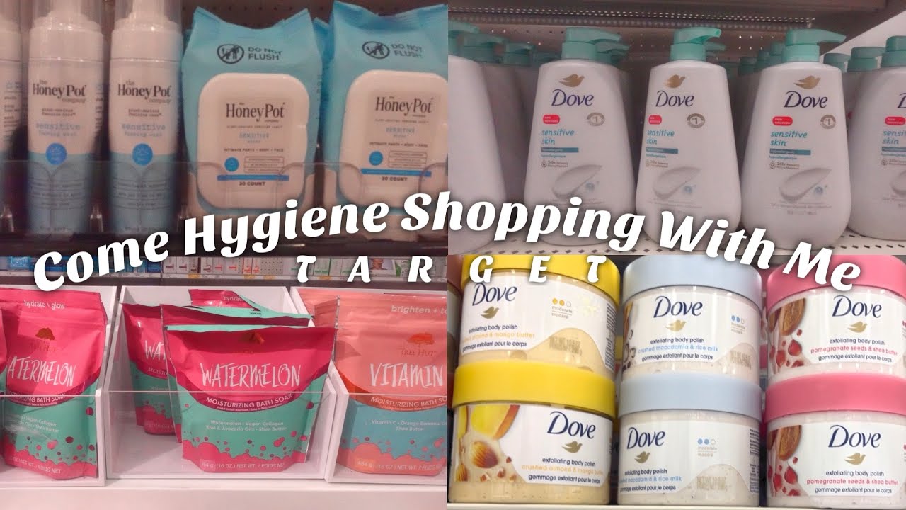 COME HYGIENE SHOPPING WITH ME AT TARGET | FEMININE HYGIENE+BODY CARE+SKIN CARE