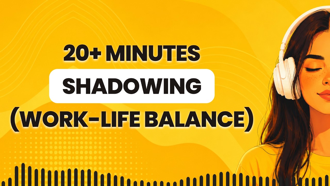 Doskonalenie słuchania po angielsku poprzez technikę shadowingu (realistyczna rozmowa na poziomie...