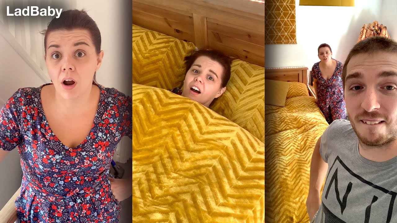 When Dad decorates the bedroom for Mum 🛏️🤣