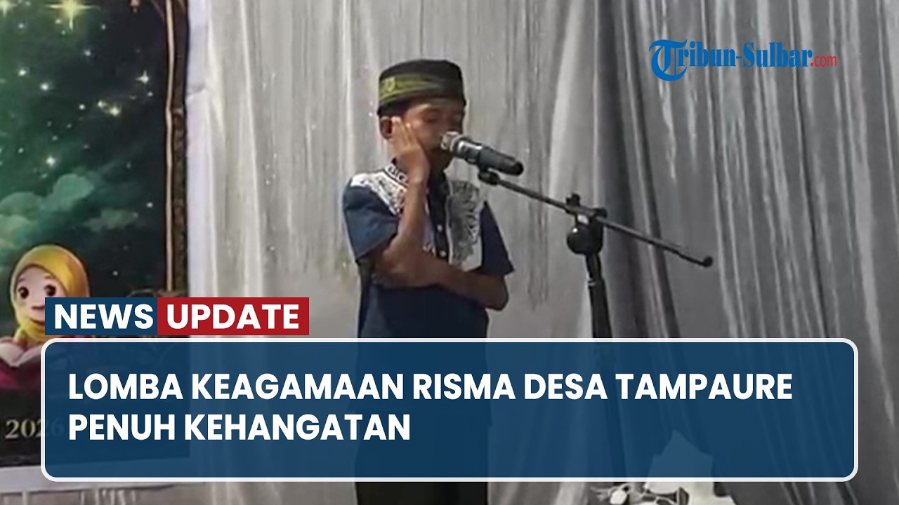 Suara Merdu Anak anak Menggema, Lomba Keagamaan Risma Desa Tampaure Pasangkayu Penuh Kehangatan