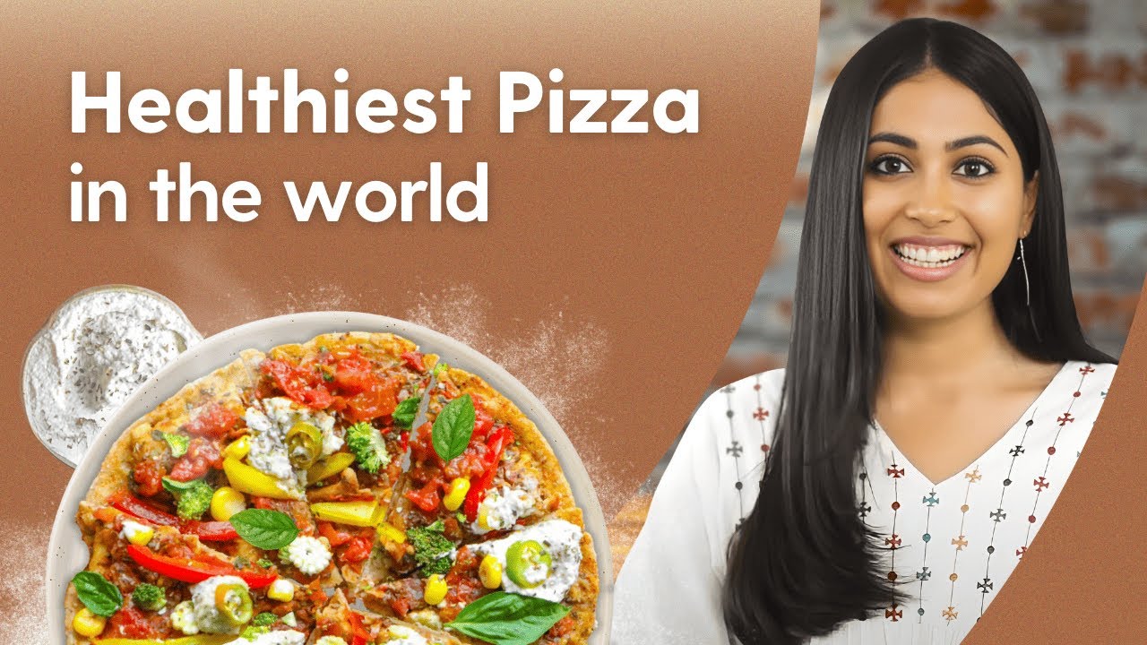 Healthiest Pizza in the World - Homemade Recipe | स्वादिष्ट सात्विक पिज़्ज़ा रेसिपी