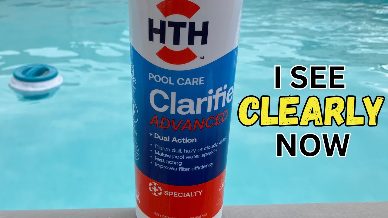 Clear Cloudy Pool Water FAST | HTH Clarifier Advanced&nbsp;Results in 24 Hours #cleanpool #hth