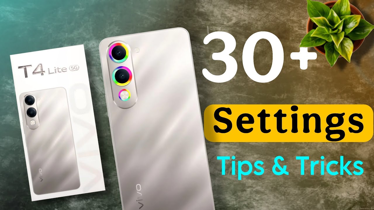 Vivo T4 Lite Tips & Tricks | Vivo T4 Lite 30+ Hidden Setting You Should Change Right Now