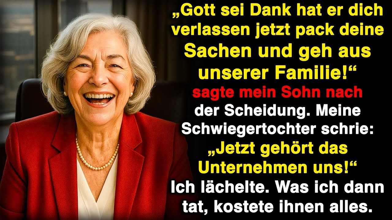 „Gott sei Dank hat er dich verlassen – jetzt pack deine Taschen und geh aus unserer Familie!“